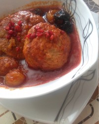 کوفته ترش و شیرین