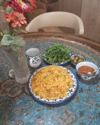 نخودپلوی نهار