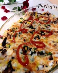 بشقاب داغ من