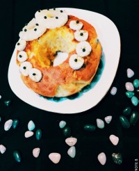 اینم یه کیک پرتقالی خوشمزه?♥ جاتون سبز????