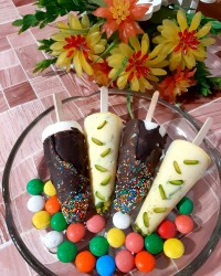 بستنی زعفرانی