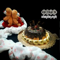 پست ویژه مخصوص تولد کیک اسفنجی دورنگ ?❤خرداد