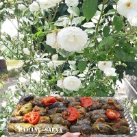 دلمه برگ موی ایرانی