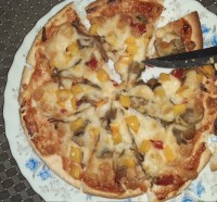 پیتزا سبزیجات جاتون خالی