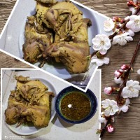 مرغ محلی شکم پر