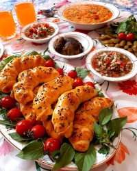 پیراشکی مرغ و قارچ