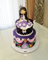 کیک فوندانت (سوفیا)