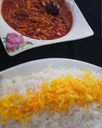 خورشت خلال بادام