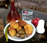 سیب زمینی سوسیس سوخاری