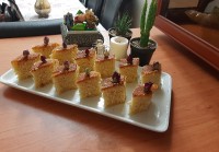 کیک باقلوای نارگیلی