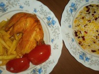 اینم از ناهارامروز ما