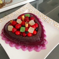 ژله تخم شربتی و ژله بستنی