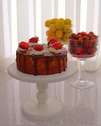 کیک ساده وانیلی