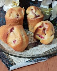 مافین توت فرنگی