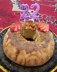 کیک تولد خواهر شوهرم که سوپرایزش کردم