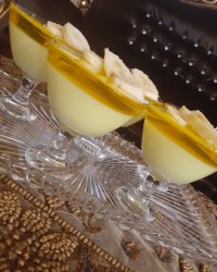 دسر (پودینگ و ژله موزی)♡