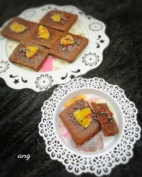 کیک موزی شکلاتی