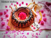 کیک ماست سه رنگ