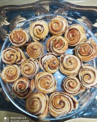 رول دارچینی ورررق بزنید