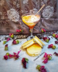 بستنی وانیلی بدون ثعلب