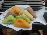 کیک های رنگ رنگی وخوشگل موشگل من