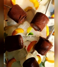 بستنی چوبی فاج شکلاتی