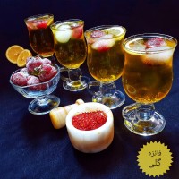 شربت زعفران لیمویی