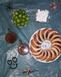 کیک اسفنجی ۳ تخم مرغی