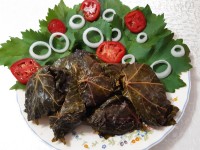 دلمه برگ مو. جاتون خالی.