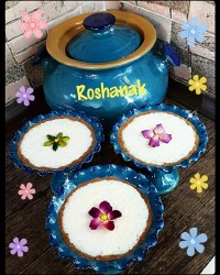 شیر برنج با خامه