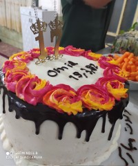 کیک تولد خواهرزاده عزیزم⁦♥️⁩⁦♥️⁩⁦♥️⁩