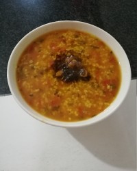 سوپ گوجه فرنگی با برنج