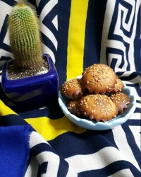 کاپ کیک عسلی بدون تخم مرغ