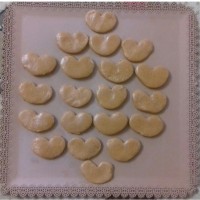 شیرینی آرد نخودچی بدون فر