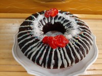 چاکلت ماد کیک (کیک شکلاتی گلی)