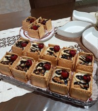 کیک یخچالی تک نفره