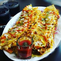 لازانیا گوشت و قارچ