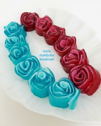 ژله فرفره ای یا رولتی