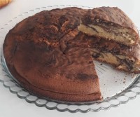 کیک ساده کاکائویی