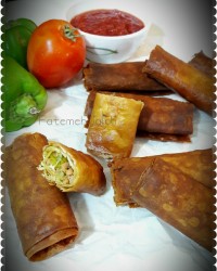 سمبوسه رولی پیتزایی