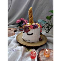 کیک شیفون ساده، مینی کیک یونیکورن^_^