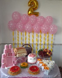 میز تولد ۲ سالگی خواهر زاده ی گلم