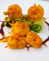 خوراک میگو