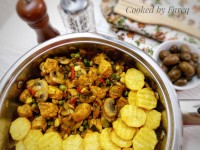 خورش تره فرنگی نعنا جعفری و رب