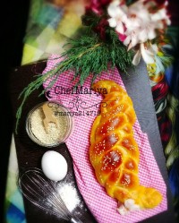 نان گیس بافت با خمیر جادویی