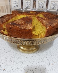 کیک هل گلاب باکنجد