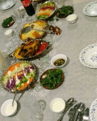 سفره شام
