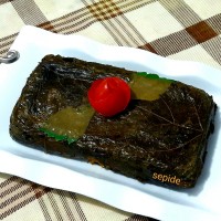 دلمه برگ مو قالبی