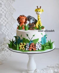 کیک حیوانات