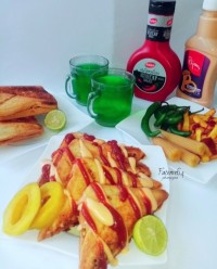 اسنک گوشت و قارچ